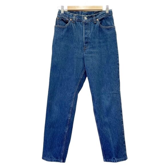 Levi’s 501 Women's Jeans Size 27 | 4 Vintage 80s 26501 Medium Wash Straight Leg - Picture 2 of 11